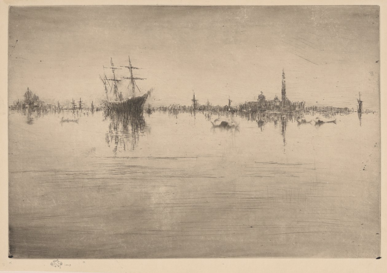 Nokturno od James Abbott McNeill Whistler