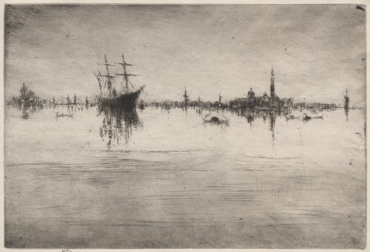 Noční koncert od James McNeill Whistler