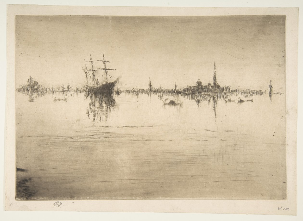 Noční koncert od James McNeill Whistler