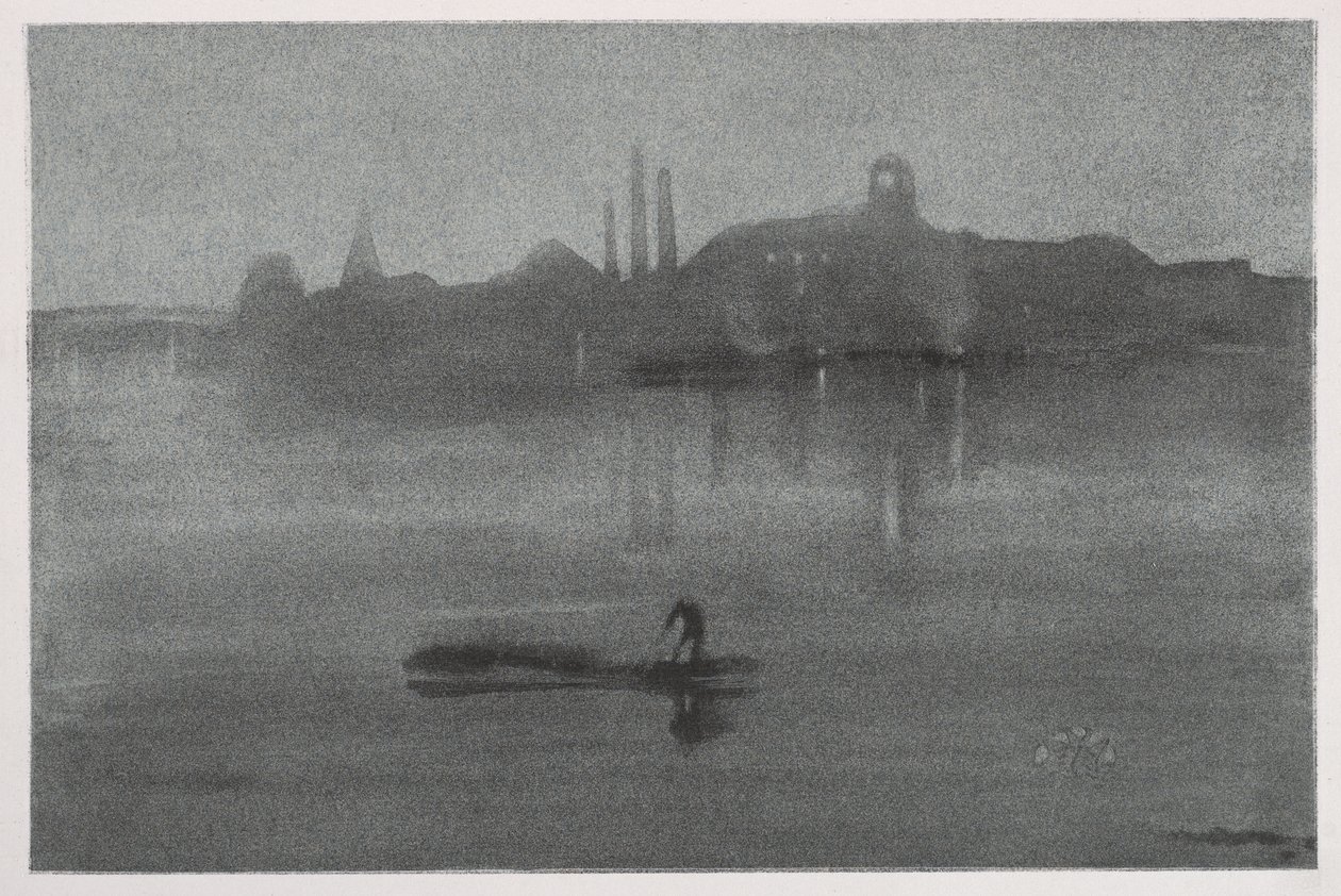 Noční koncert od James McNeill Whistler