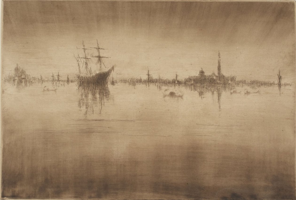 Noční koncert od James McNeill Whistler