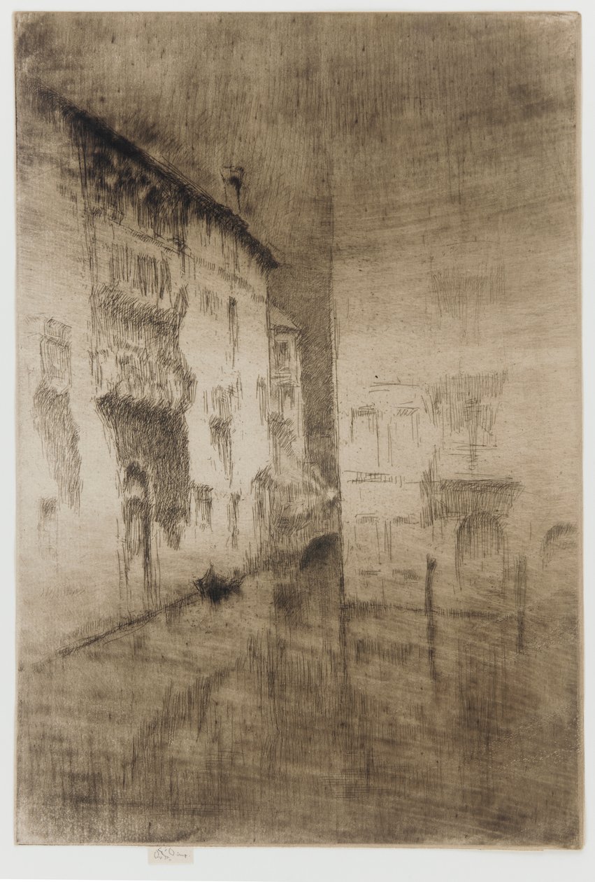Nokturno: Paláce od James Abbott McNeill Whistler