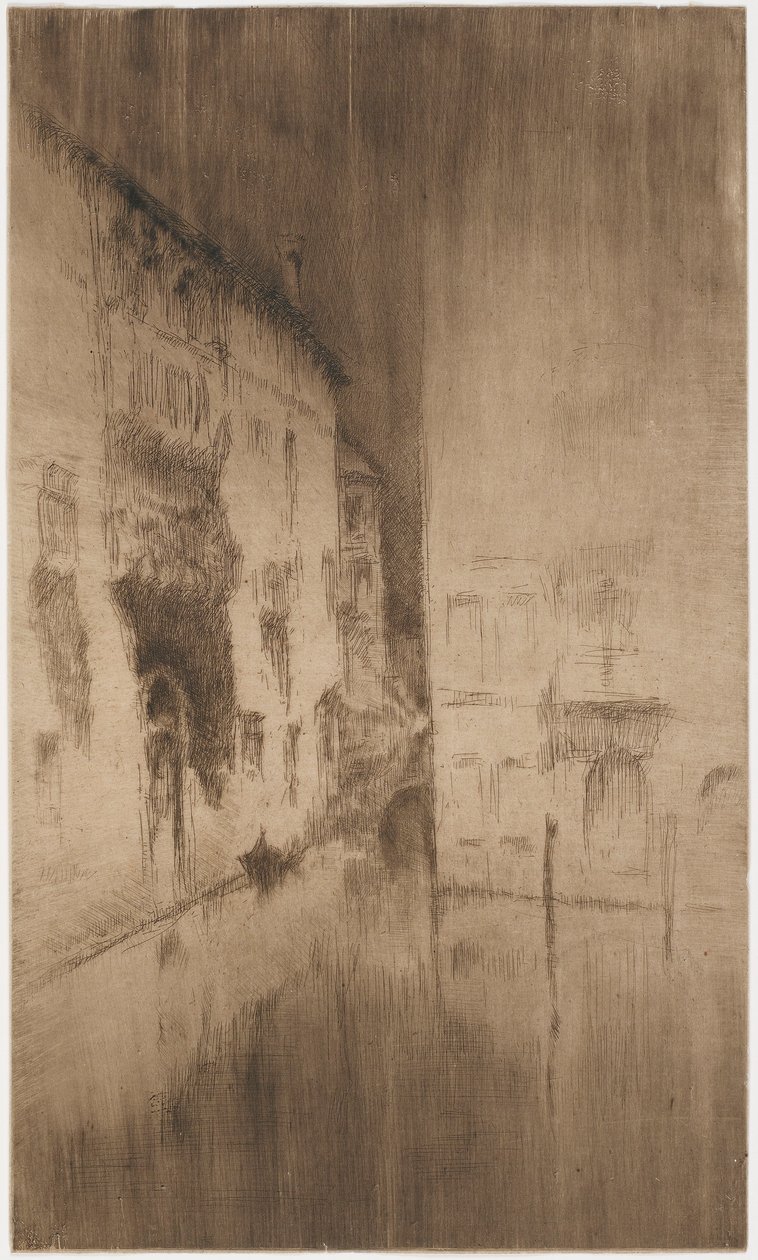 Nokturno: Paláce od James Abbott McNeill Whistler
