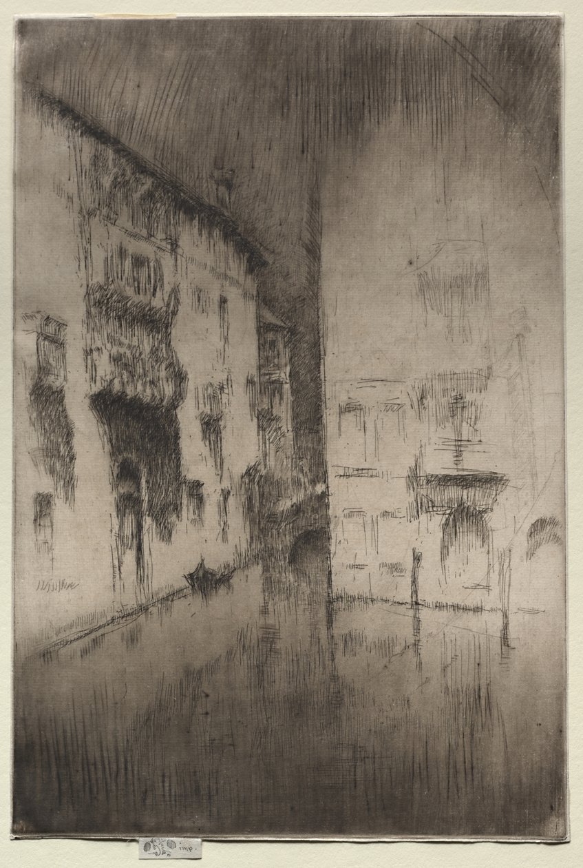 Noční program: Paláce od James McNeill Whistler
