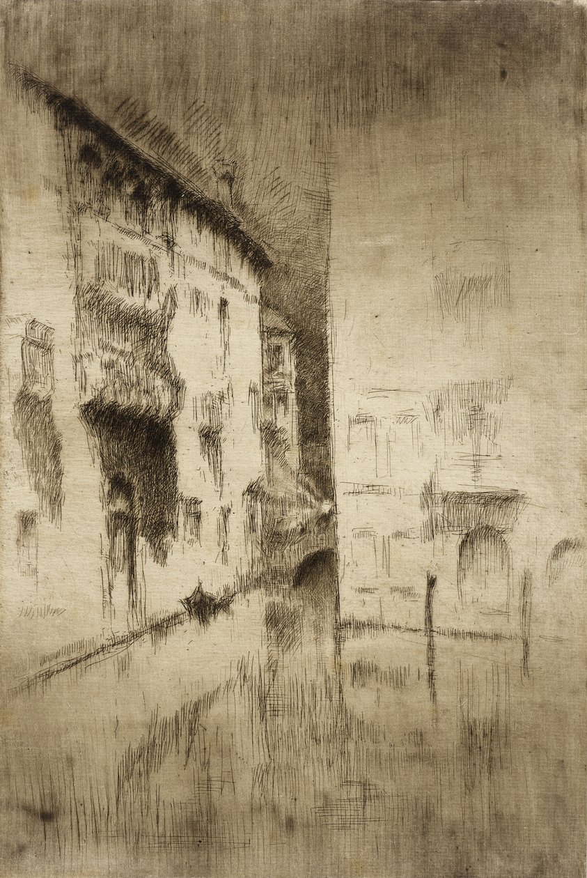 Noční výlet: Paláce od James McNeill Whistler