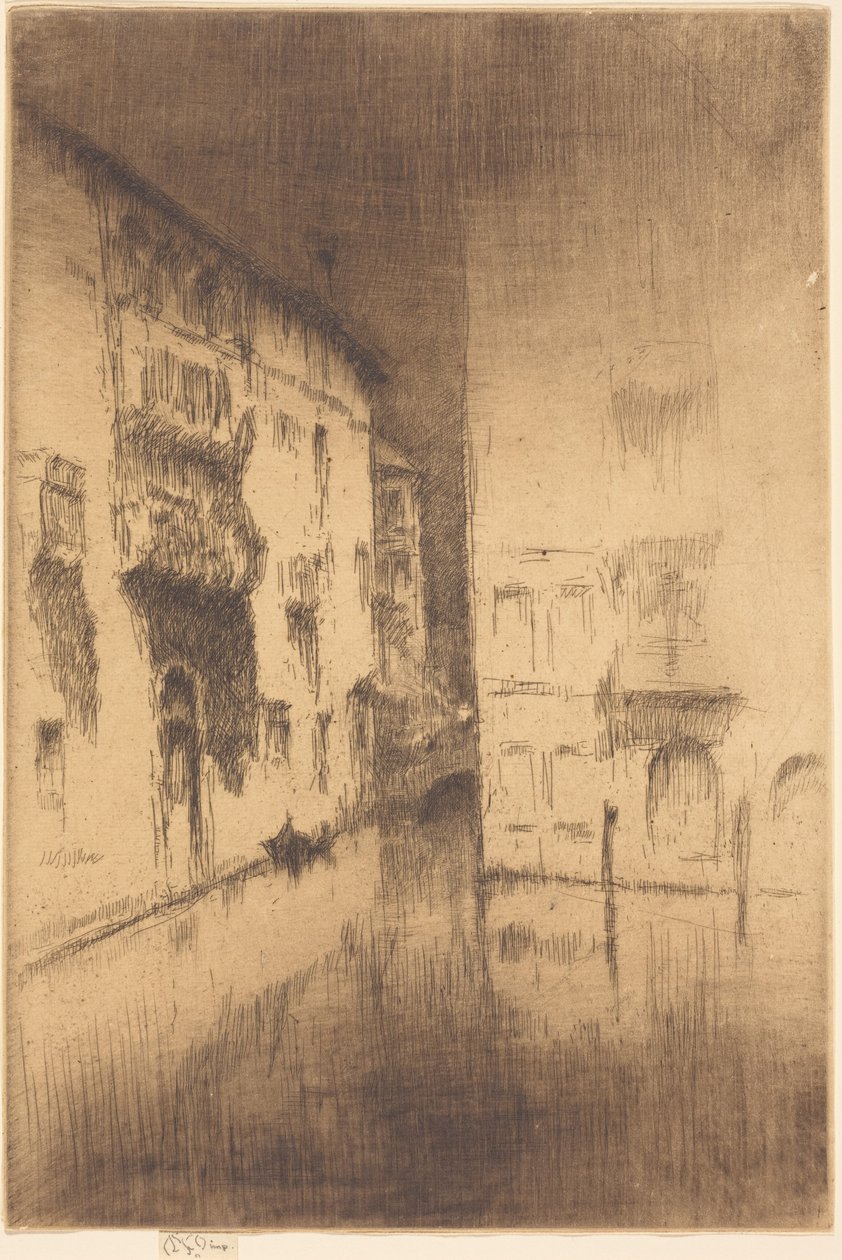 Noční výlet: Paláce od James McNeill Whistler