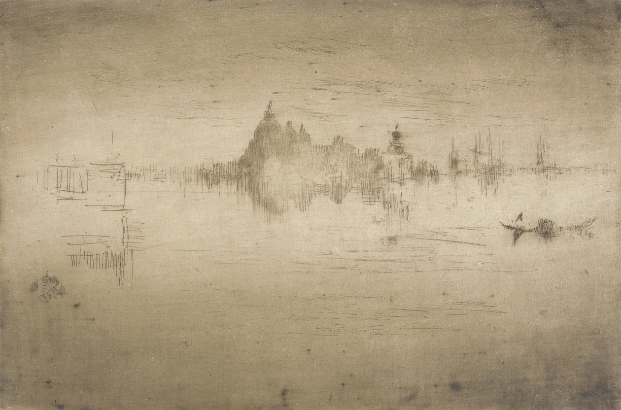 Nokturno: Salute od James McNeill Whistler