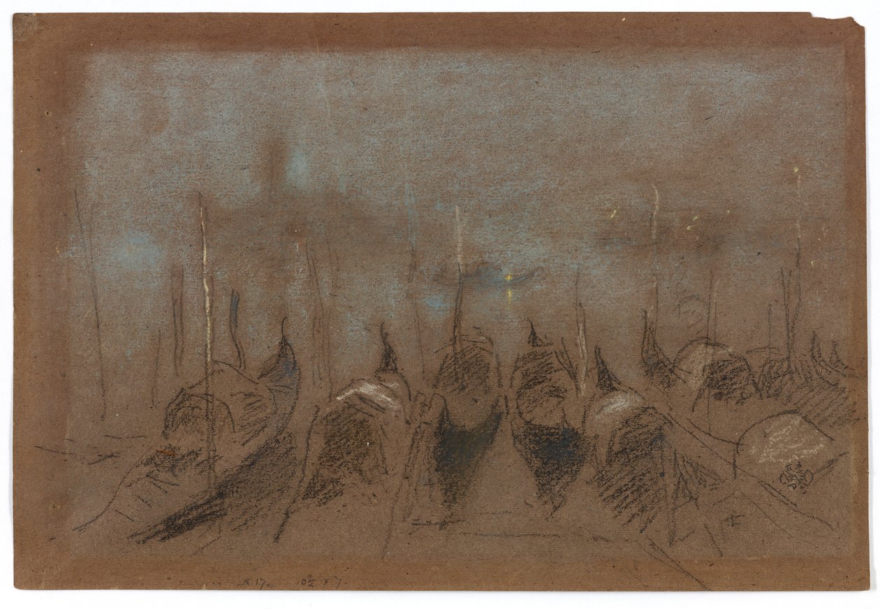Nokturno: San Giorgio od James Abbott McNeill Whistler