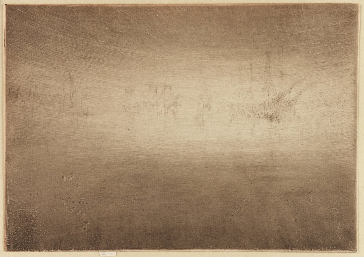 Nocturne Shipping od James Abbott McNeill Whistler