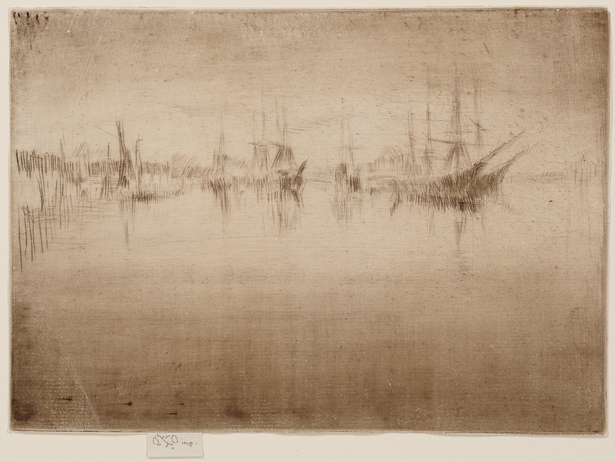 Nocturne: Doprava od James McNeill Whistler