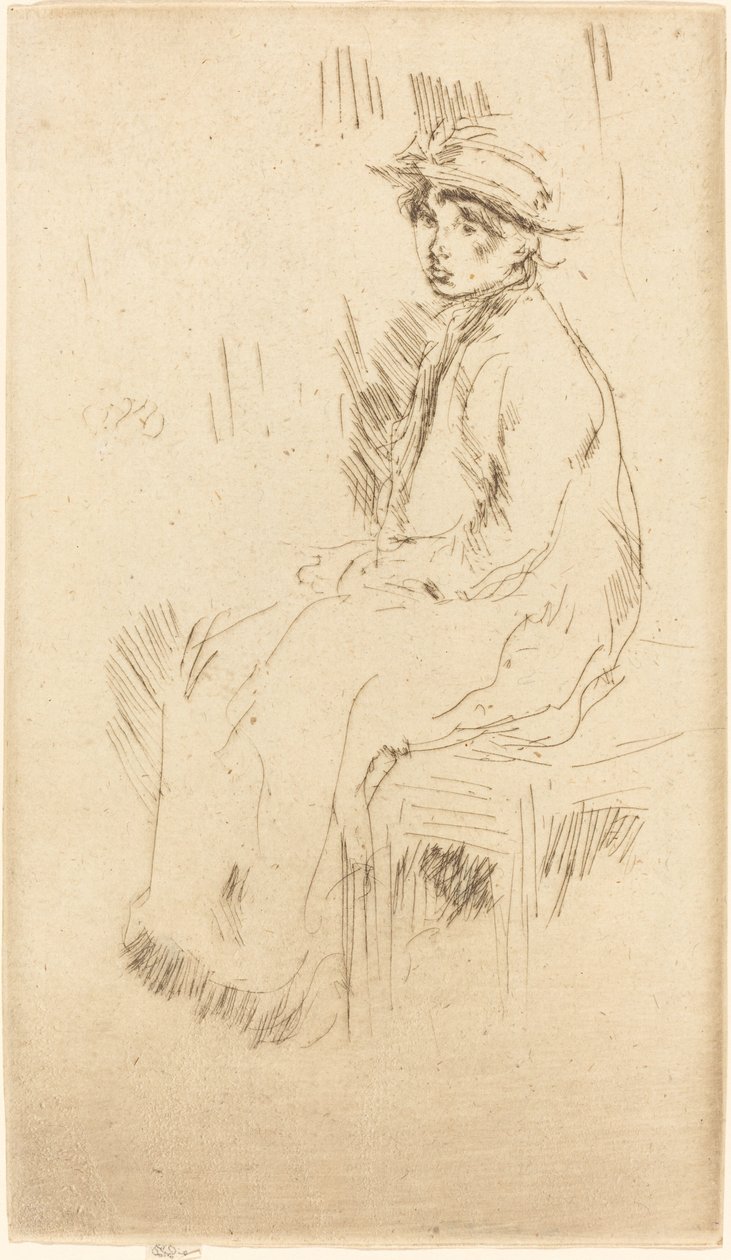 Nora Quinnová od James Abbott McNeill Whistler