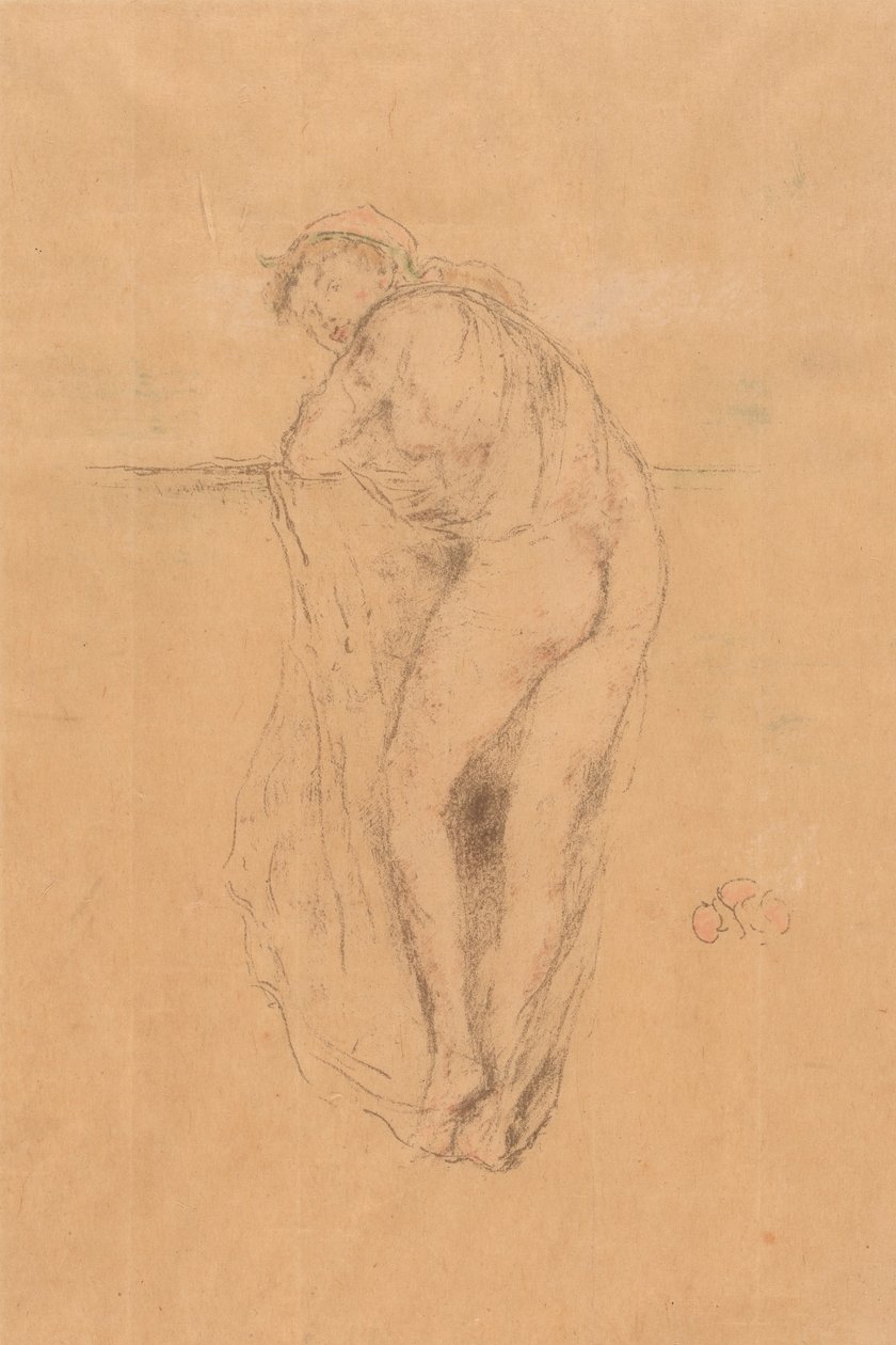 Nahý Model, Pohled zezadu od James Abbott McNeill Whistler