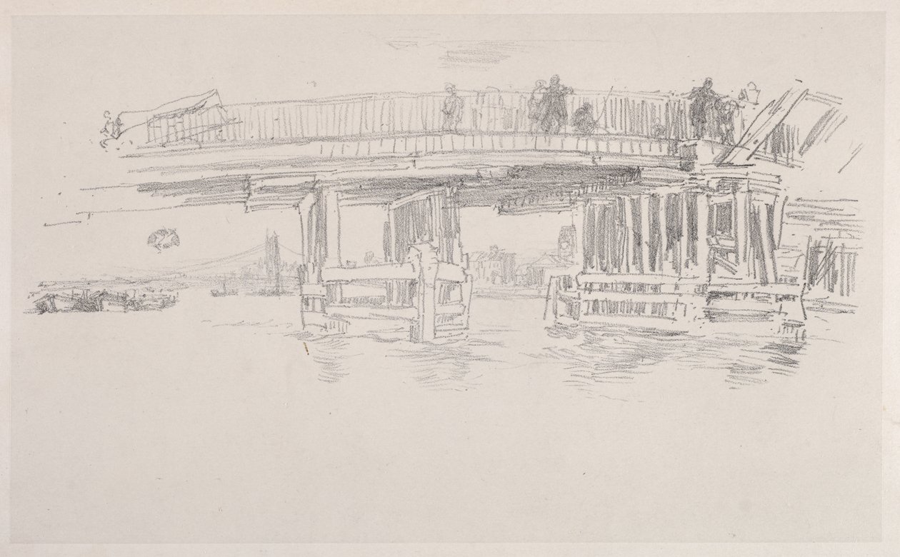 Starý most v Battersea od James McNeill Whistler