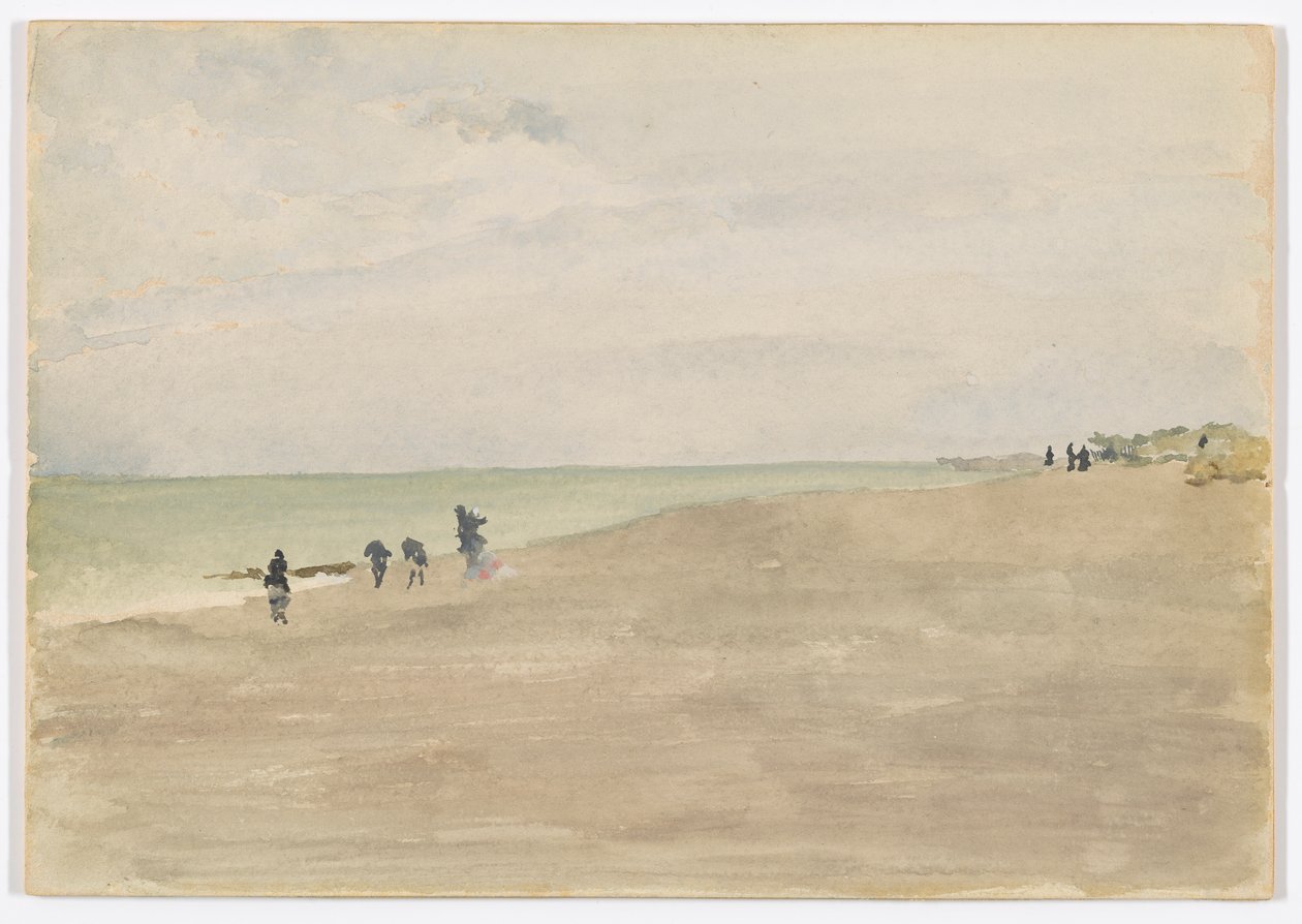 Opálová pláž od James Abbott McNeill Whistler