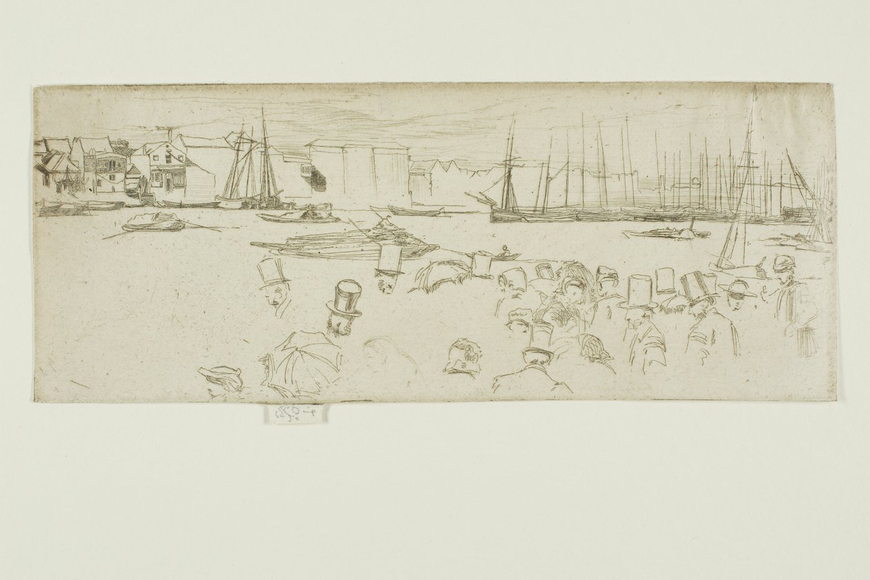 Penny Passengers, Limehouse od James Abbott McNeill Whistler