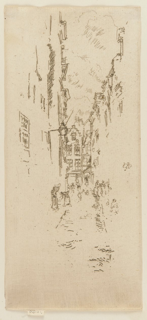 Ulice malých řezníků od James Abbott McNeill Whistler
