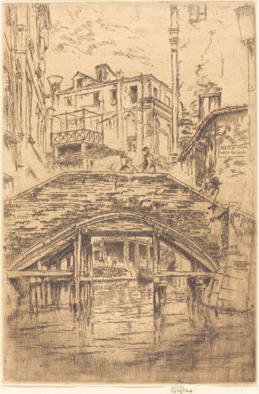 Piovanův most od James Abbott McNeill Whistler
