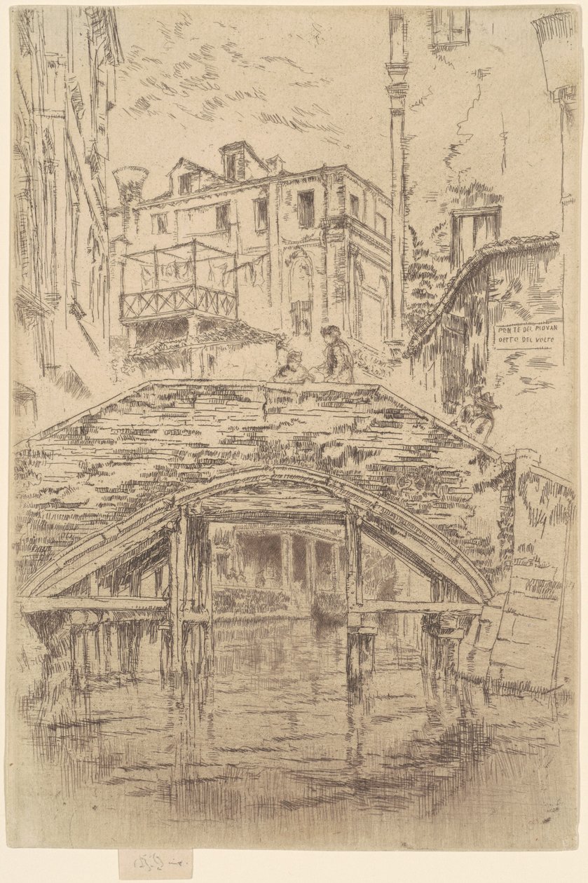 Piovanův most od James Abbott McNeill Whistler