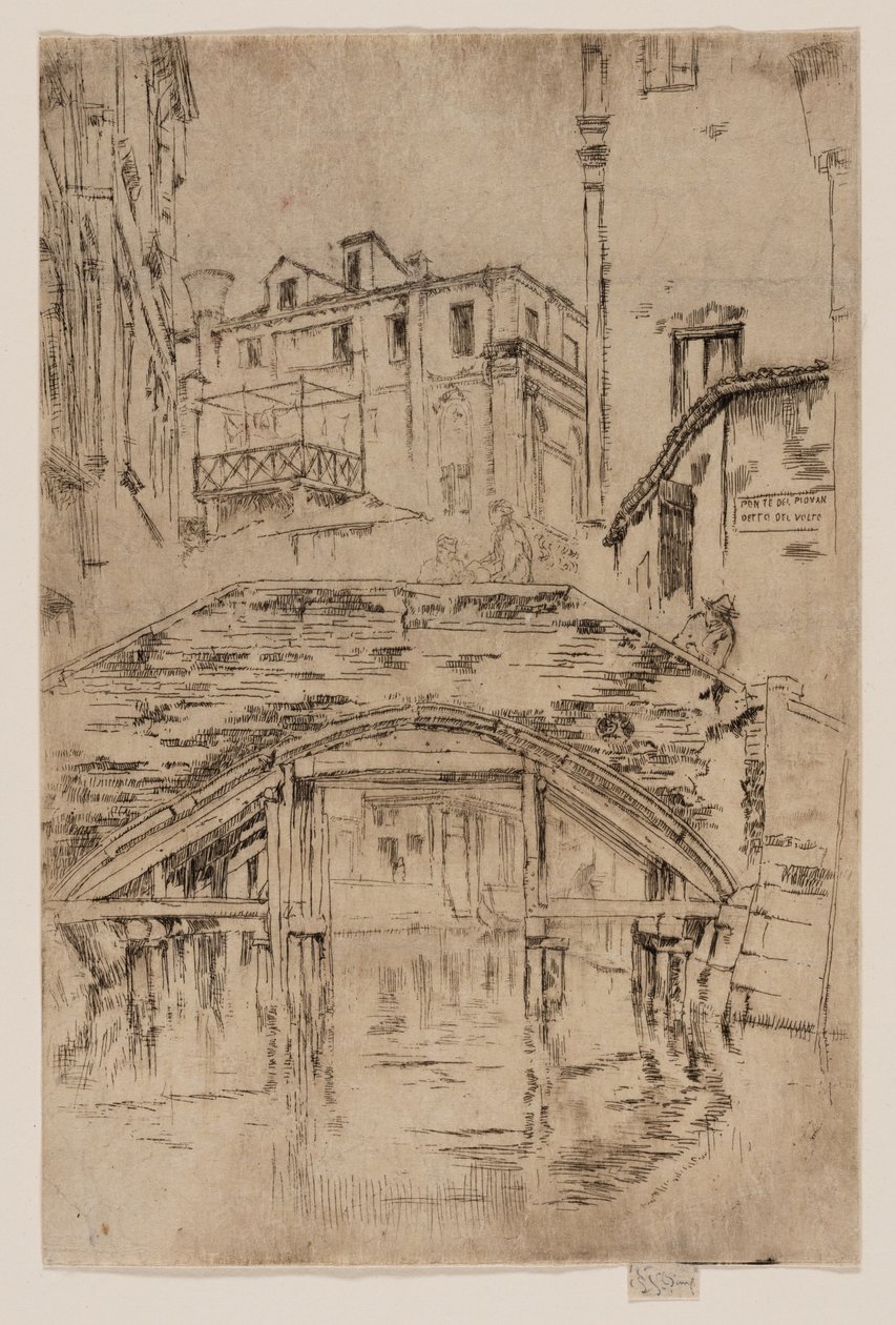 Piovanův most od James Abbott McNeill Whistler