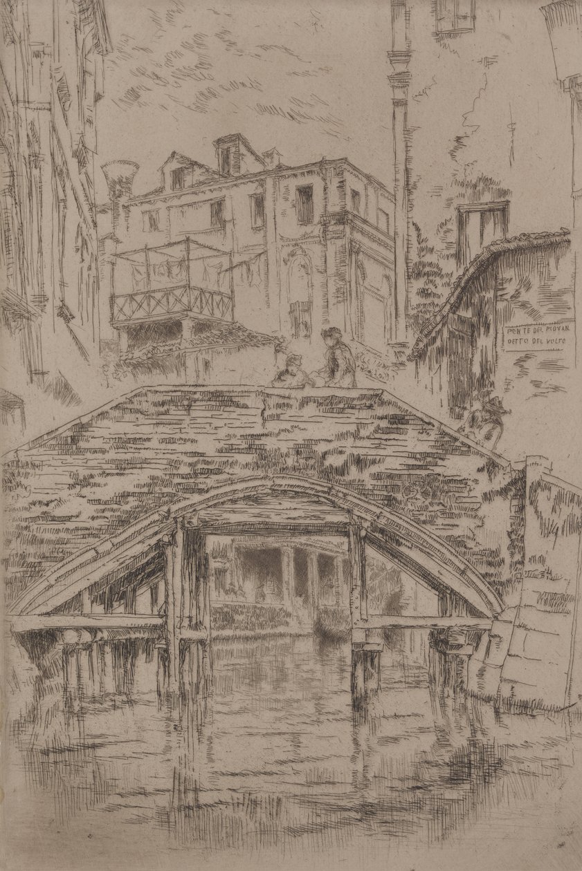 Most v Piovanu od James McNeill Whistler