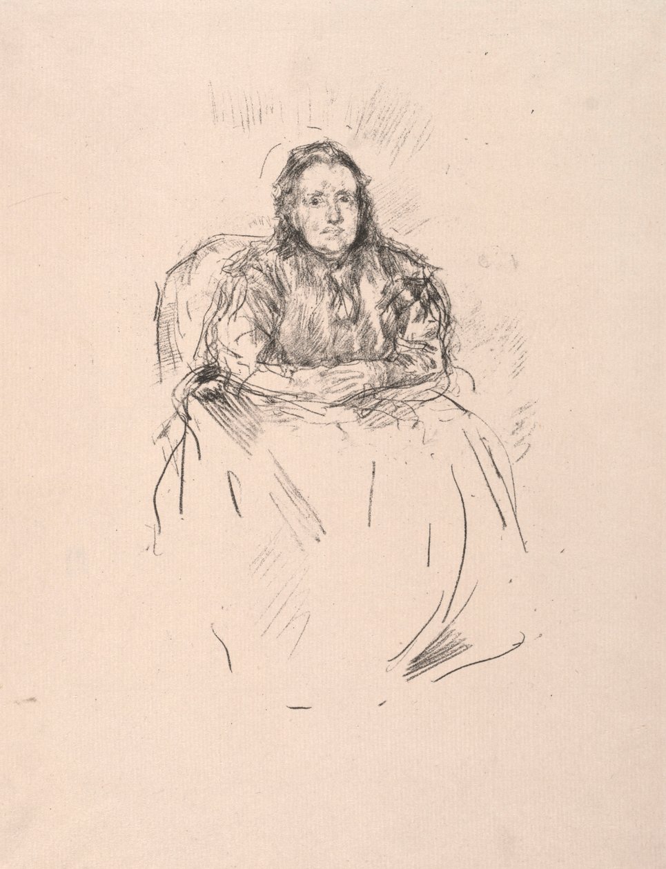 Portrétní studie - paní Phillipová od James McNeill Whistler