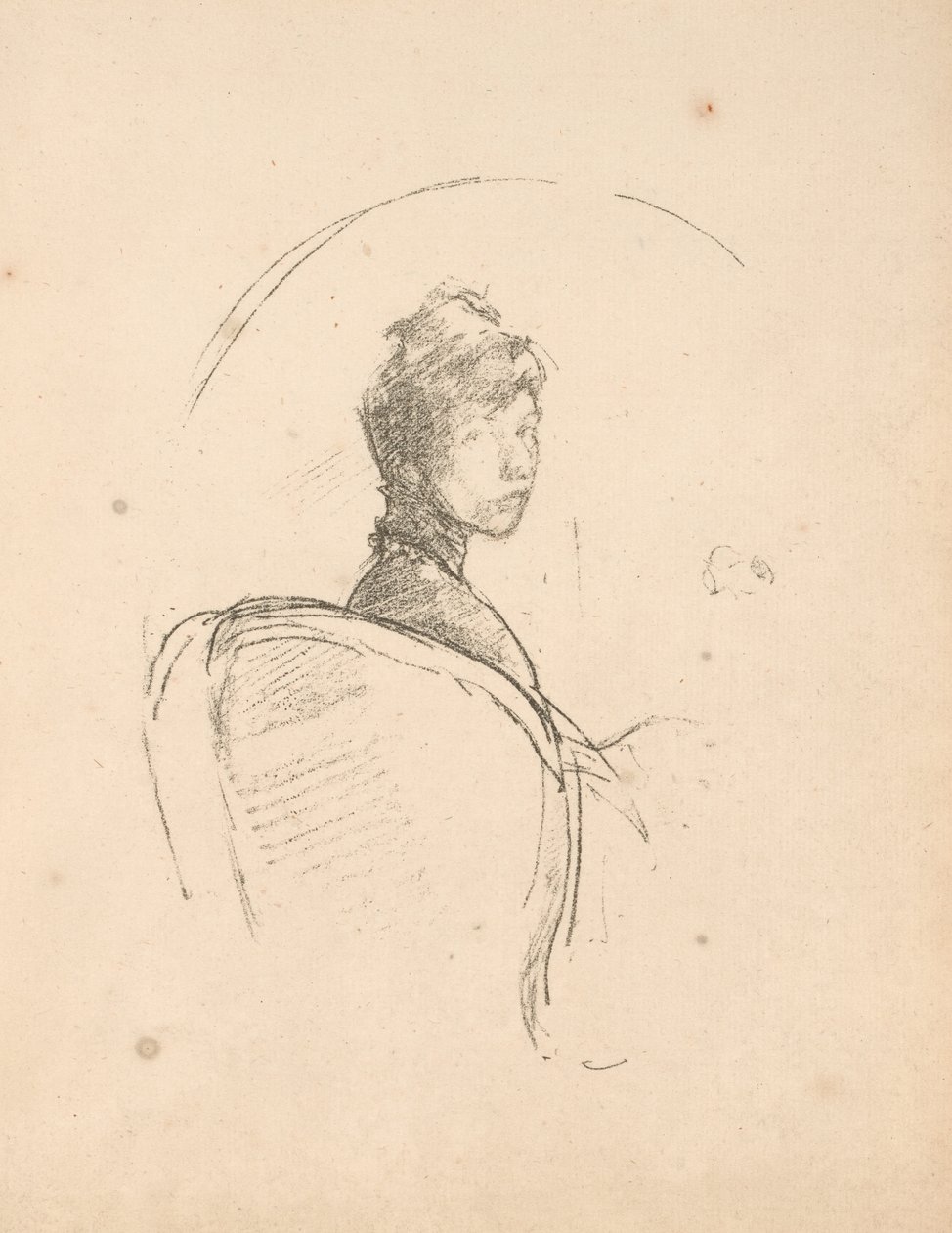 Portrétní studie: Slečna Rosalind Birnie Philip od James Abbott McNeill Whistler