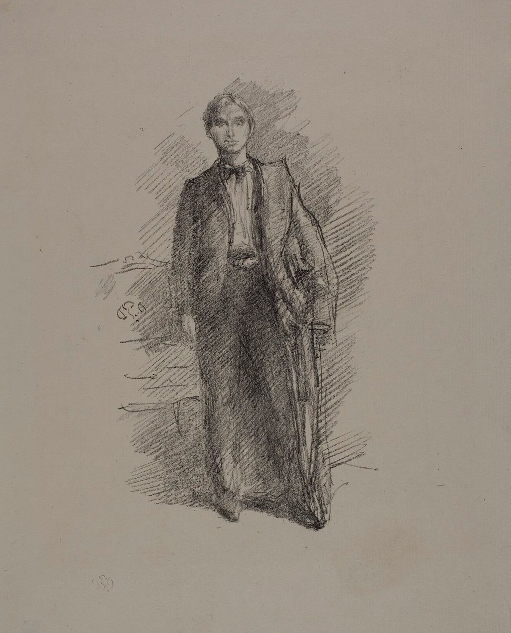 Portrétní studie: pan Herbert C. Pollitt od James Abbott McNeill Whistler