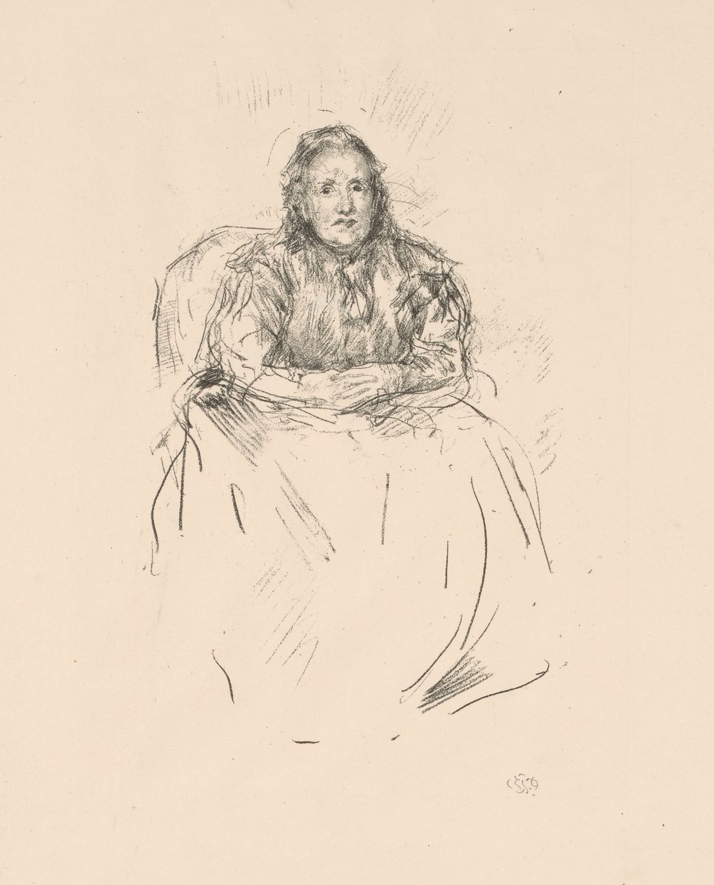 Portrétní studie: Philip od James McNeill Whistler
