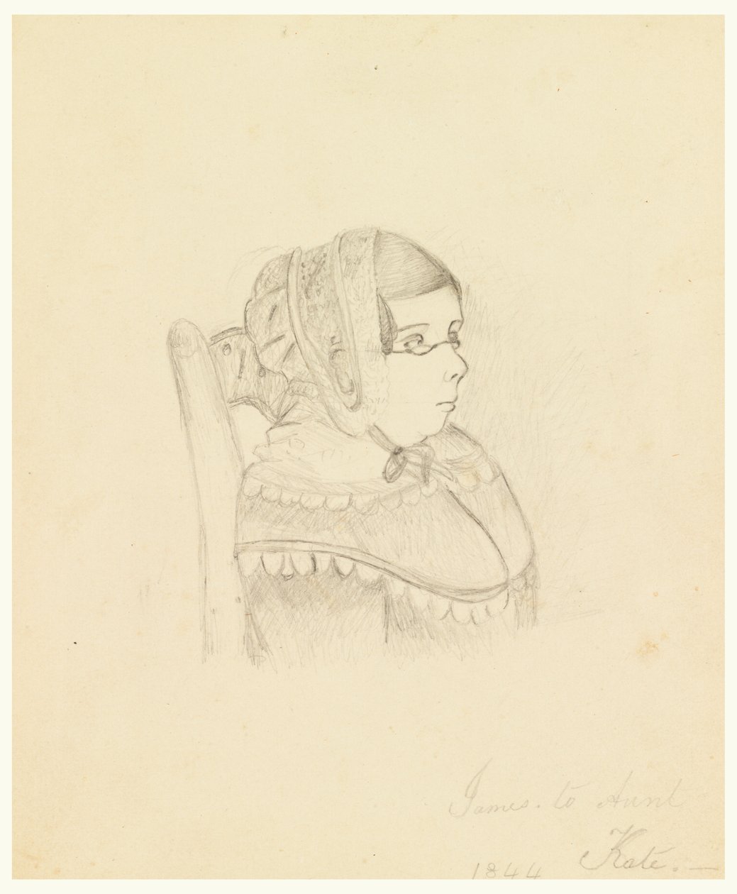 Portrét tety Alicie McNeill od James Abbott McNeill Whistler