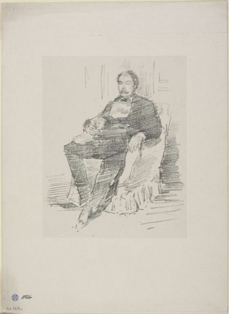 Portrét Dr. Whistlera, č. 2 od James Abbott McNeill Whistler