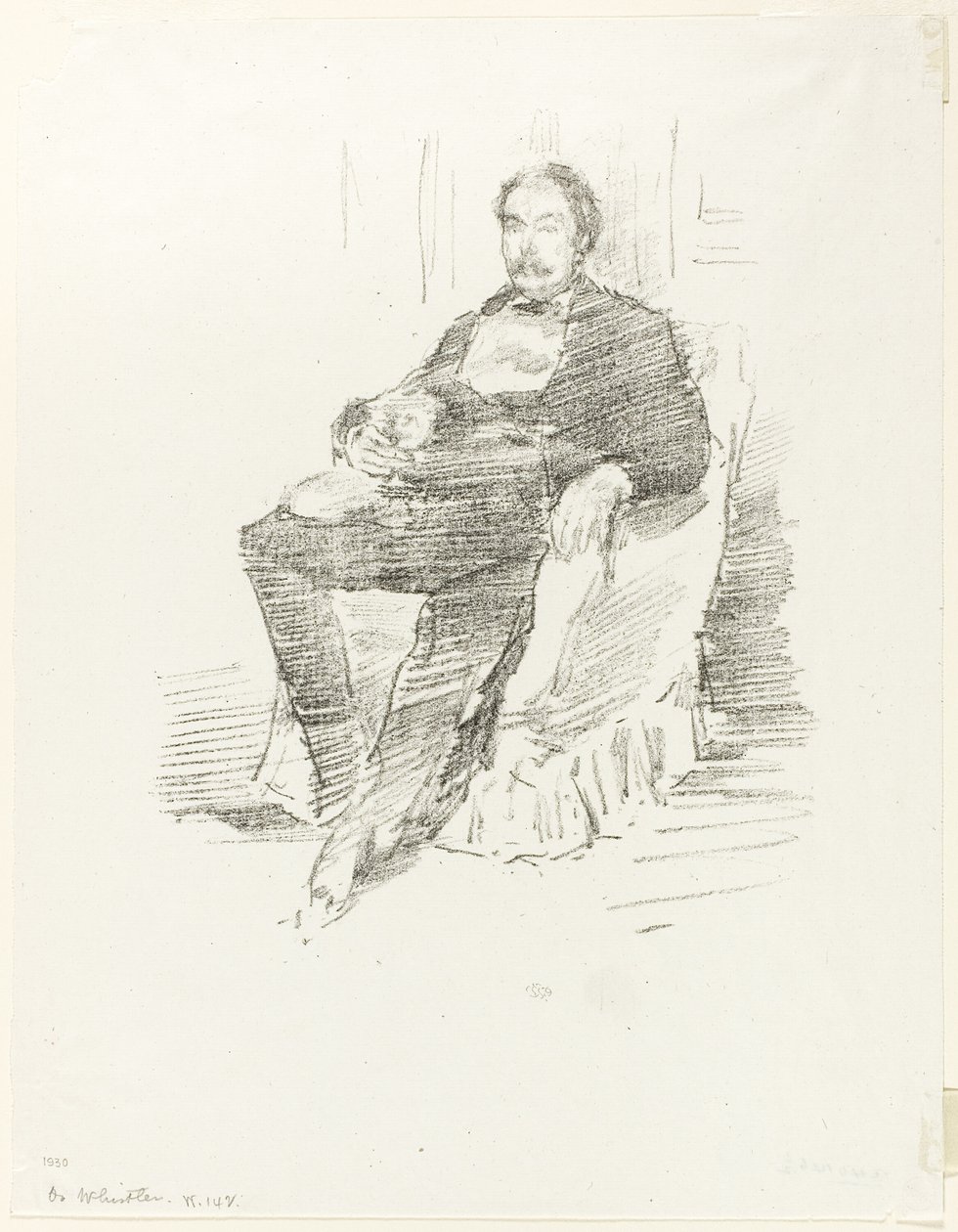 Portrét Dr. Whistlera, č. 2 od James Abbott McNeill Whistler