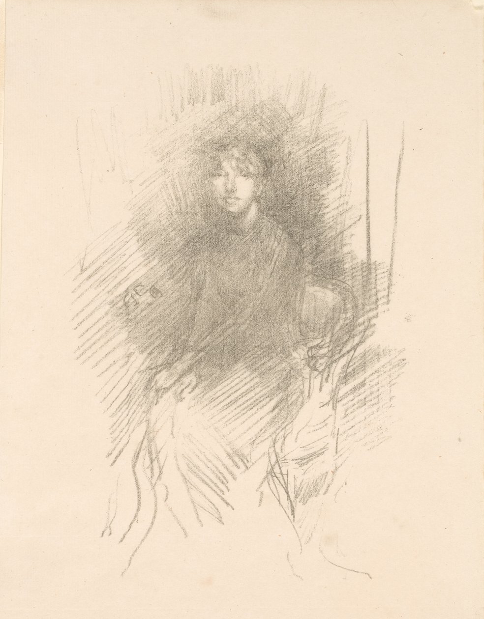 Portrét mladé ženy [slečna Setonová] od James McNeill Whistler