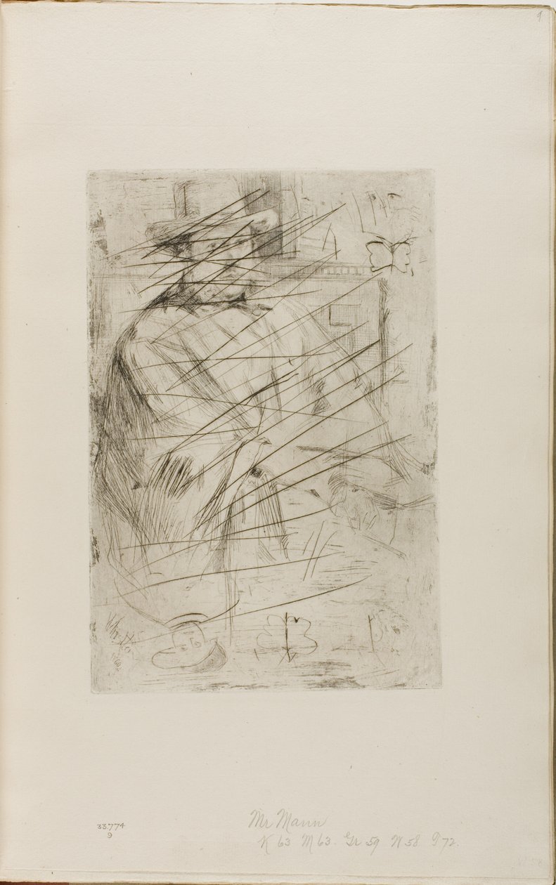 Portrét muže od James Abbott McNeill Whistler