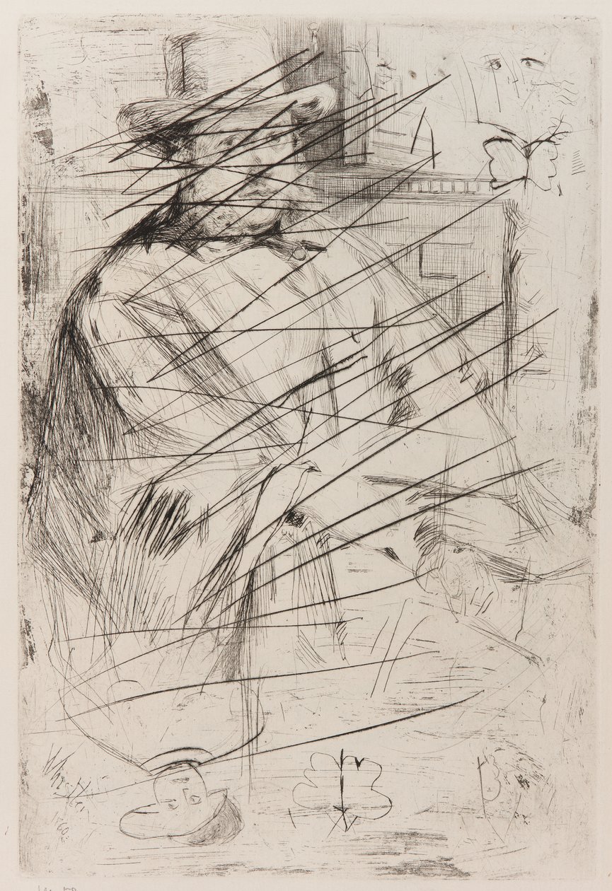 Portrét muže od James Abbott McNeill Whistler