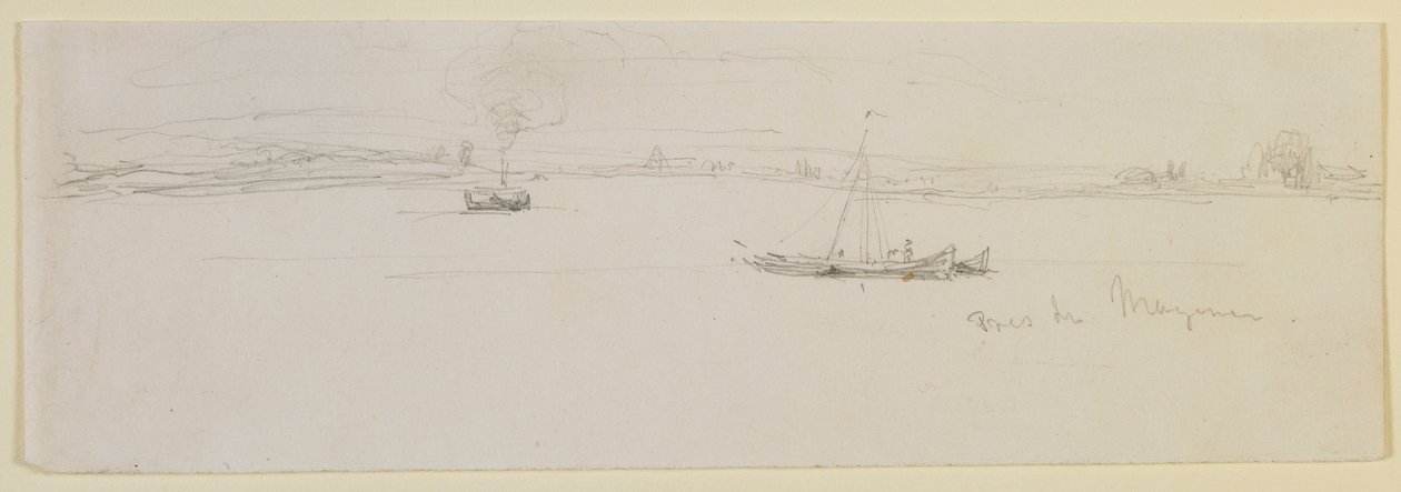 Nedaleko Mainzu od James Abbott McNeill Whistler