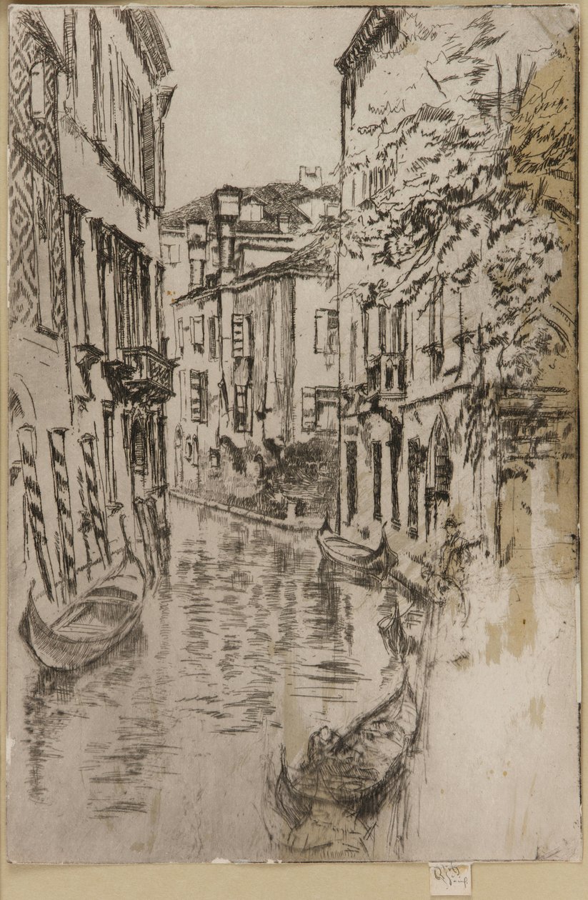 Tichý kanál od James Abbott McNeill Whistler