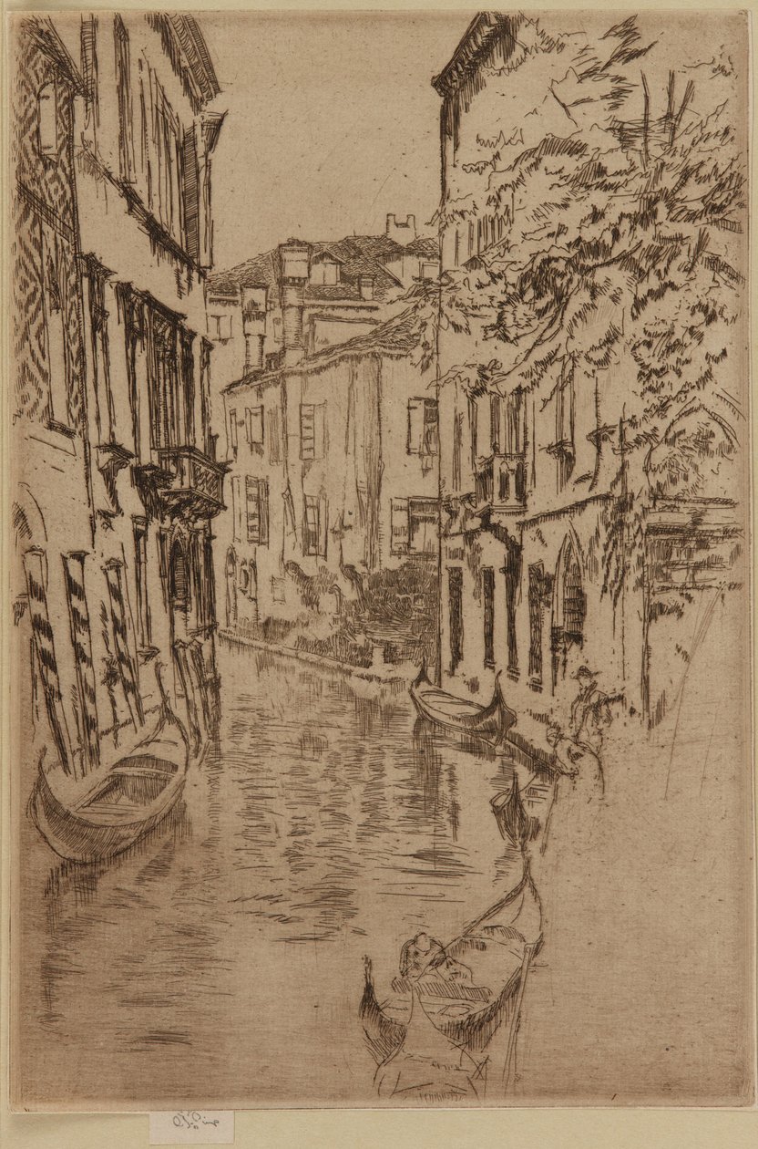 Tichý kanál od James Abbott McNeill Whistler