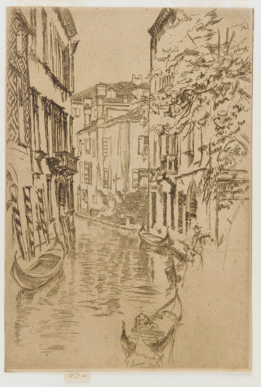 Tichý kanál od James Abbott McNeill Whistler