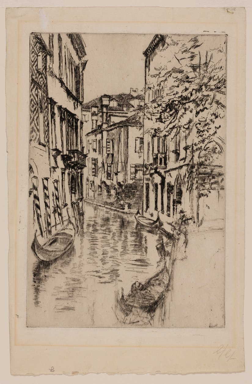 Tichý kanál od James McNeill Whistler