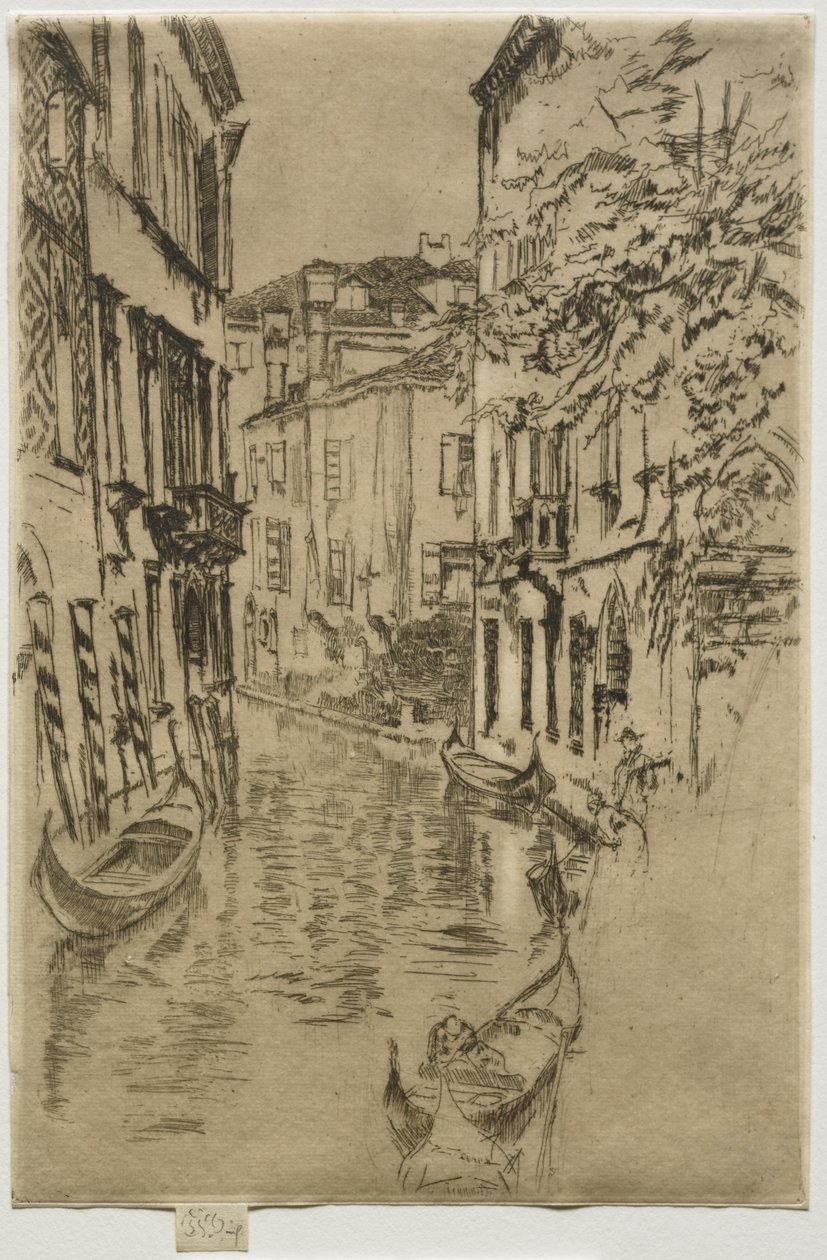 Tichý kanál od James McNeill Whistler