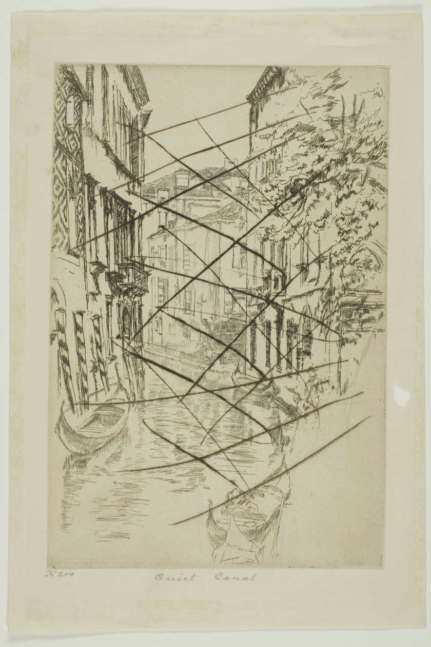 Tichý kanál od James McNeill Whistler