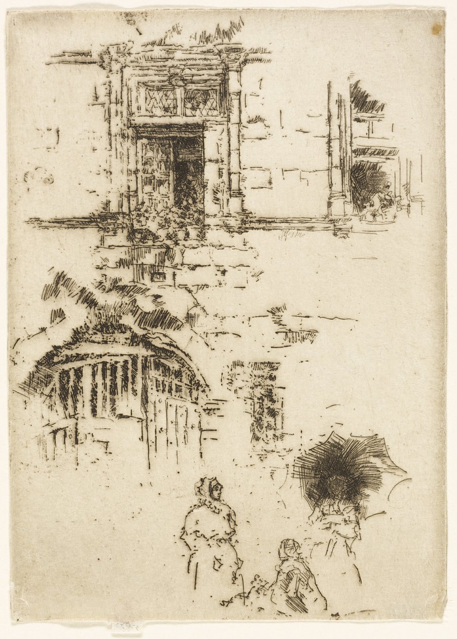Renesanční okno od James Abbott McNeill Whistler