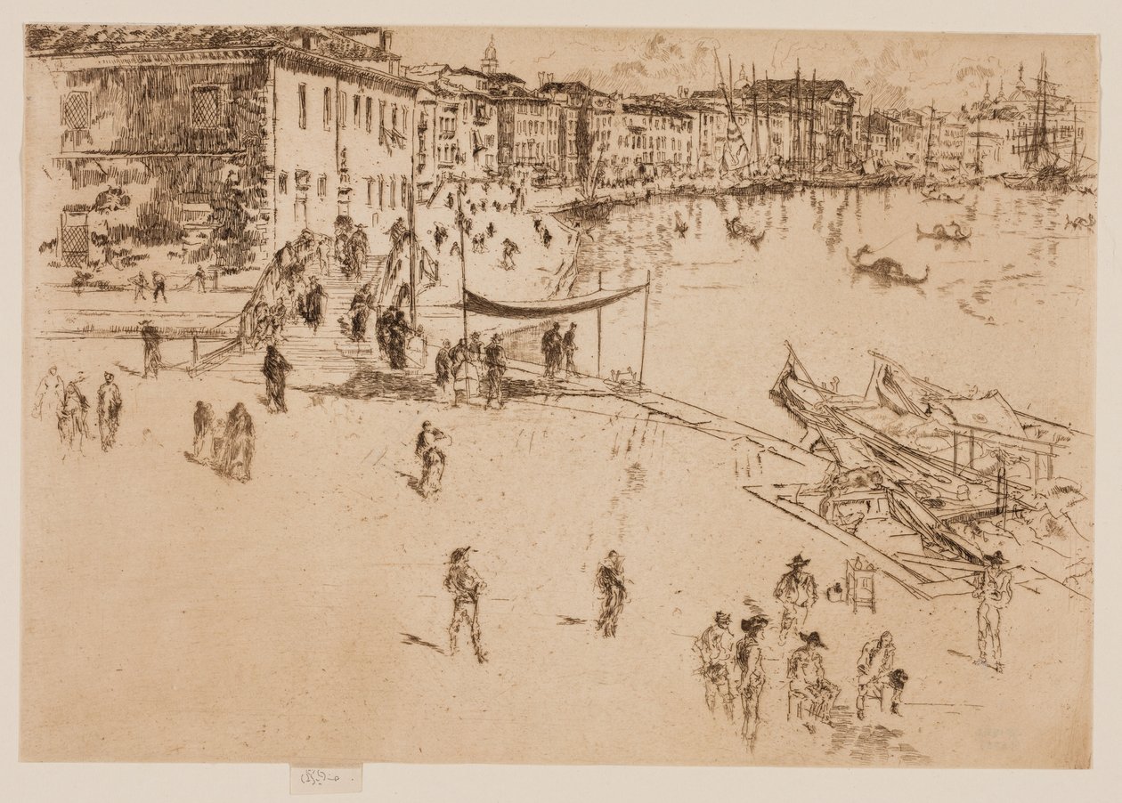 Riva, č. 2 od James Abbott McNeill Whistler