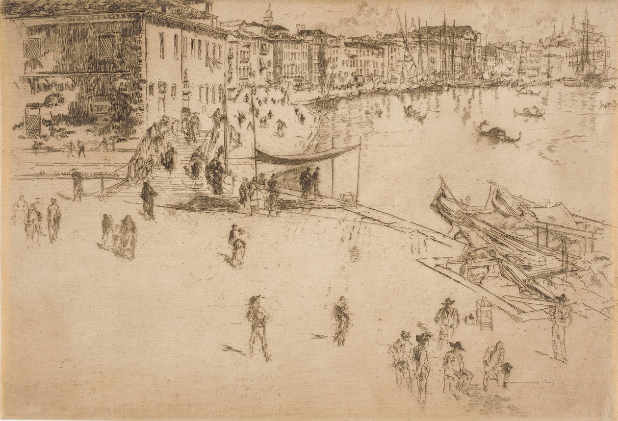 Riva, č. 2 od James McNeill Whistler