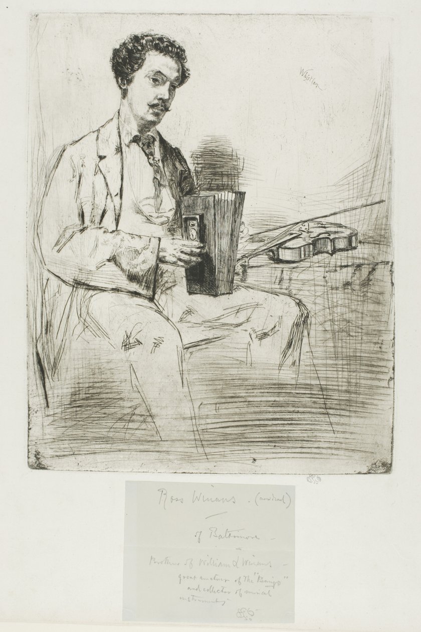 Ross Winans od James Abbott McNeill Whistler