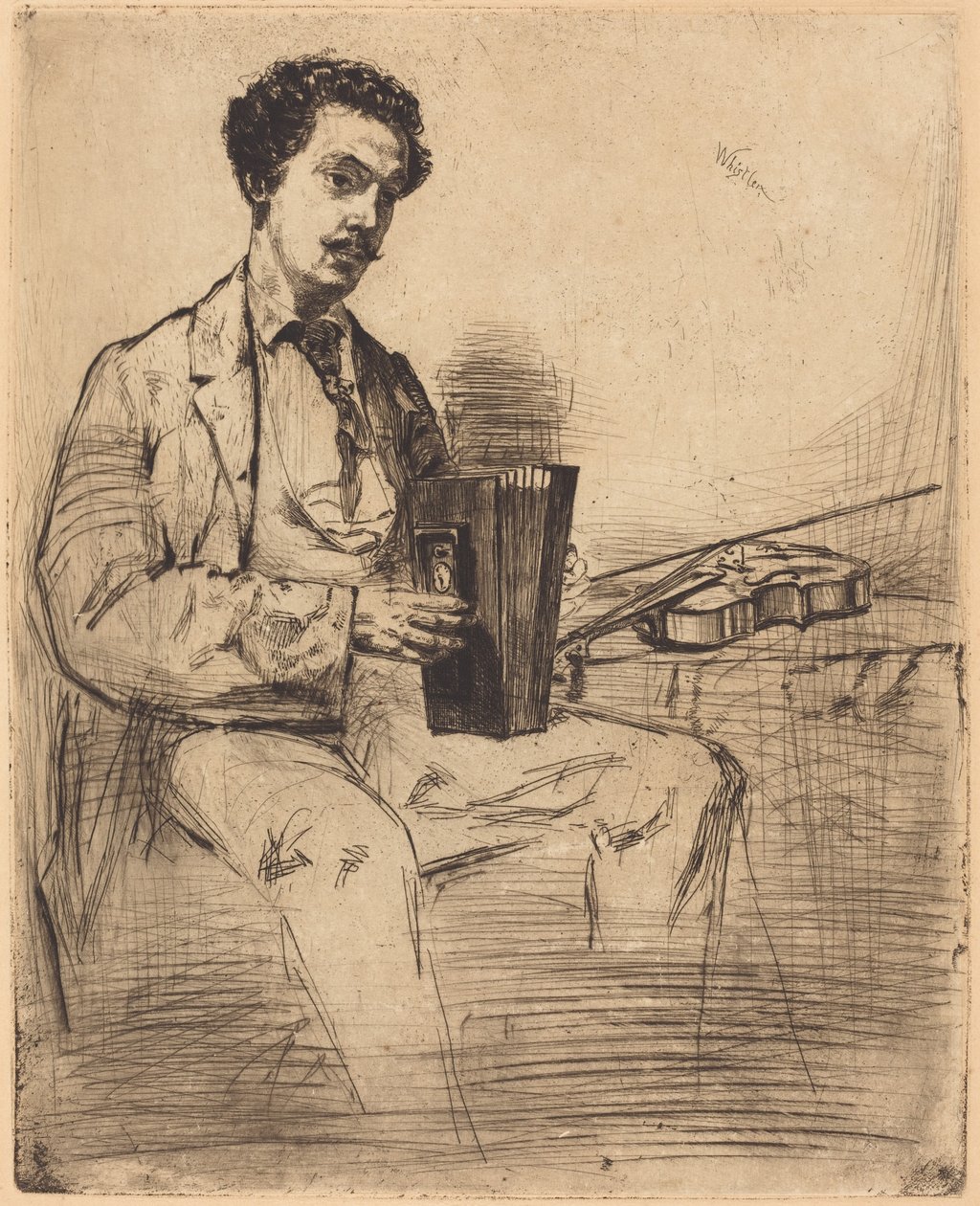Ross Winans od James McNeill Whistler