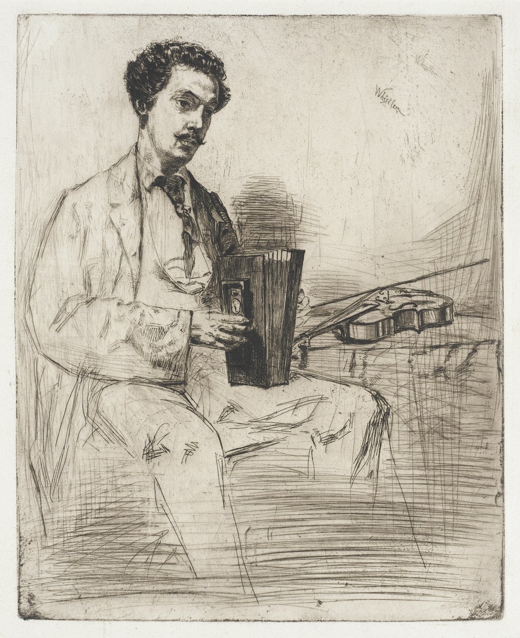 Ross Winans od James McNeill Whistler