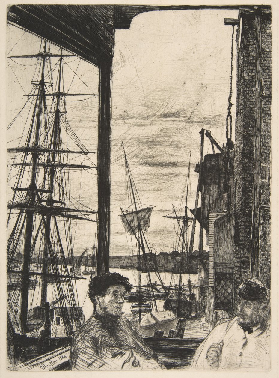 Rotherhithe (Wapping) od James McNeill Whistler