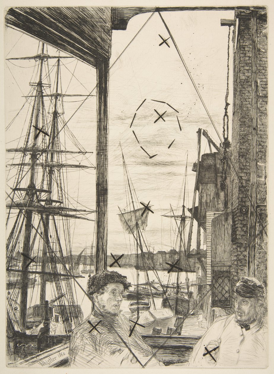 Rotherhithe (Wapping) od James McNeill Whistler