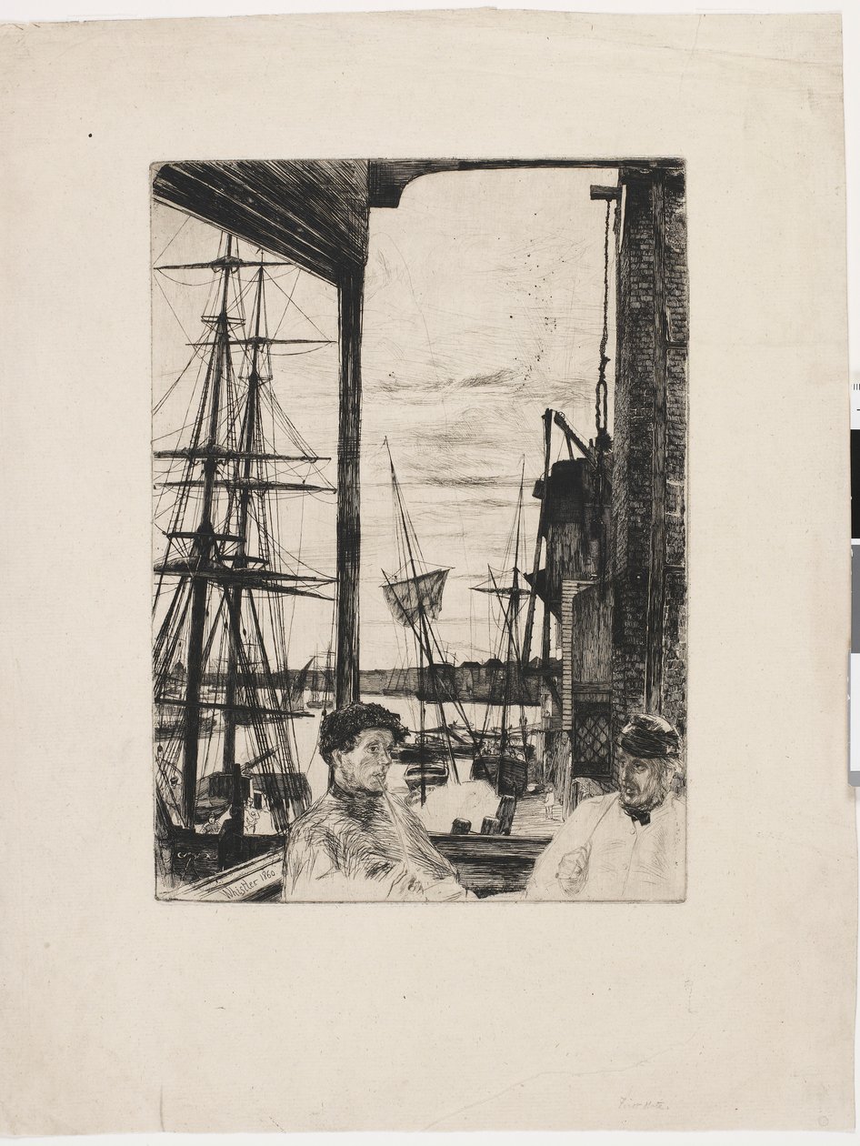 Rotherhithe od James Abbott McNeill Whistler